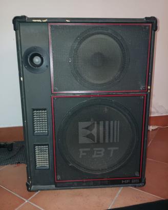 coppia casse attive fbt hf 25A  