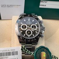 Rolex Daytona ceramica nero full set