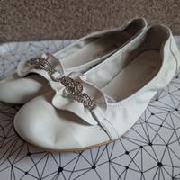 Ballerine bianche donna n. 39