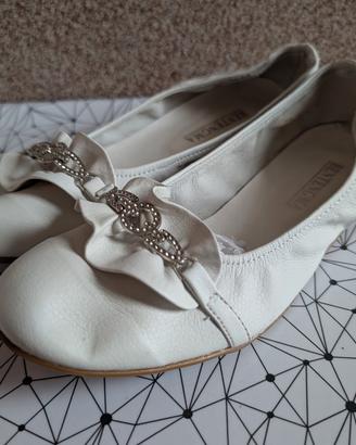 Ballerine bianche donna n. 39