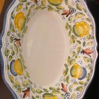 piatto in ceramica Baldelli da Gubbio