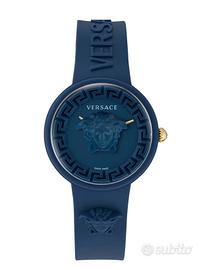 Versace Medusa Pop Watch Blu Nuovo Full Box NUOVO