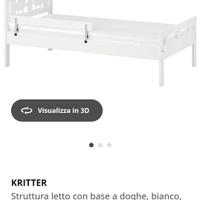 Letto  IKEA bambini + Materasso compatibile