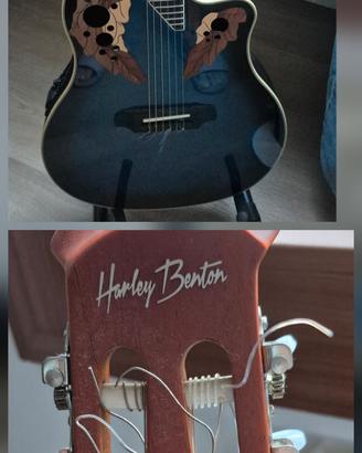 Chitarra acustica corde nylon Harley Benton 
