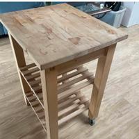 Carrello legno Ikea
