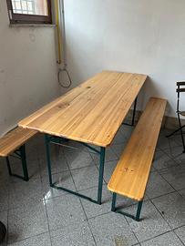 Set birreria tavolo+panche