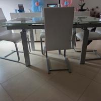 Tavolo vetro temperato 