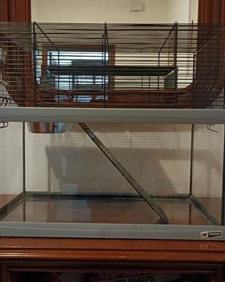 Gabbia per gerbillo o criceto