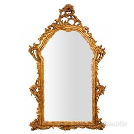 Specchio da parete in foglia d'oro - Eleganza arti