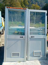 Porte alluminio in ottime condizione  n 8 porte