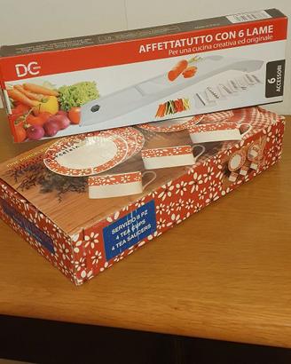 Set Tazzine e affettatutto