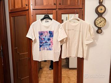 4 t-shirt donna tg XL varie marche nuove