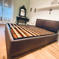 Letto matrimoniale sommier on cassone