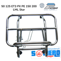 Portapacchi Anteriore Cromato Vespa 50 125 ET3 PX