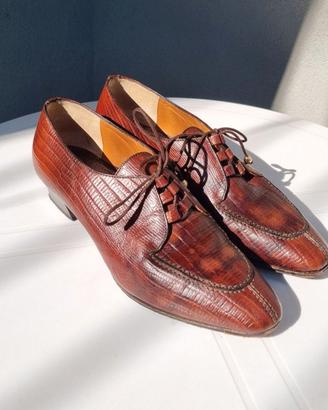 Scarpe donna Vintage in Pelle n. 38 tacco 3 cm