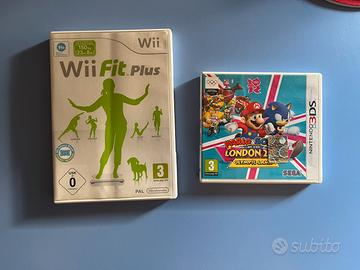 Mario Sonic Londra 2012 (3DS) + Wii Fit Plus (Wii)