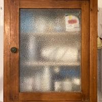 pensile bagno in legno