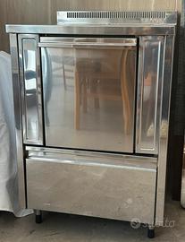 Stufa in acciaio inox 60 x60 x 85 cm