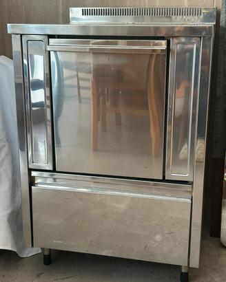 Stufa in acciaio inox 60 x60 x 85 cm