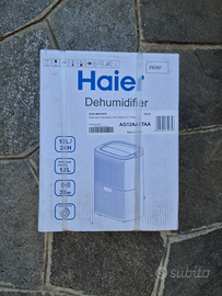 Deumidificatore Haier AG12AA1TAA 12L/24h 39dB