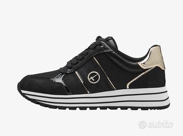 Tamaris Sneakers Donna Black Gold
