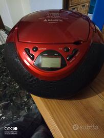 Radio Portatile CD/FM Majestic