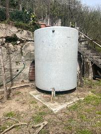 Serbatio zincato 50 quintali