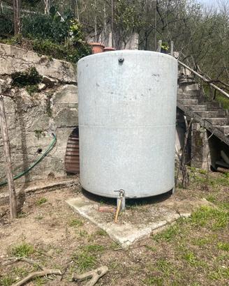 Serbatio zincato 50 quintali