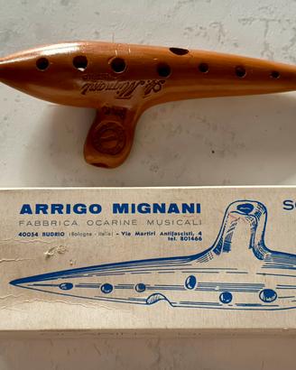 Ocarina originale Arrigo Mignani Budrio - SOL 2^