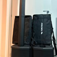 Coppia colonna proel con imballi oroginali