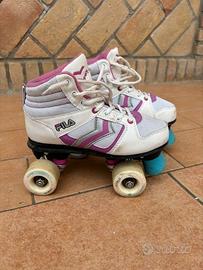 Pattini a rotelle FILA bambina + set protezioni