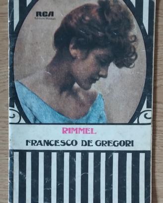F. de Gregori-Rimmel libro spartiti