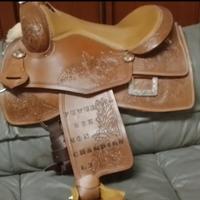 sella western only americana cavalli equitazione 