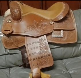 sella western only americana cavalli equitazione 