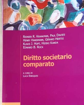 Diritto societario comparato, il Mulino