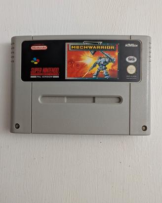 MechWarrior per Super Nintendo (Snes) Pal