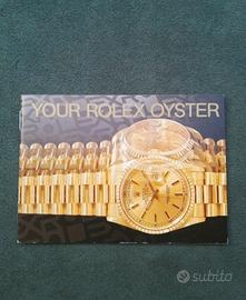 BOOKLET YOUR ROLEX OYSTER ANNO 1995 ENG