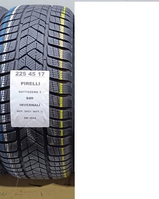 2 GOMME 225 45 17 PIRELLI 99% BAT. INV RIF4514