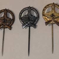 Trittico completo DRKB veterani tedeschi 1 G.M.