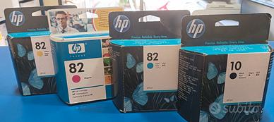 cartucce originali HP 10/82
