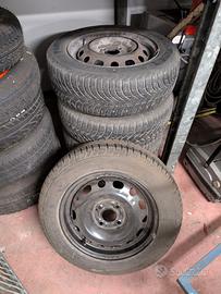 Set cerchi in ferro 14 Opel