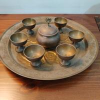 Servizio in Ottone Marocchino