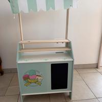 Gelateria in legno Lidl