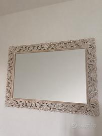 Specchio cornice shabby chic 110x79