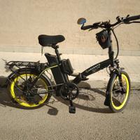 Bicicletta elettrica Argento Piuma