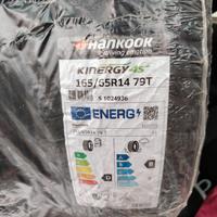 4 pneumatici hankook 4 stagioni 165/60r14