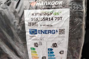 4 pneumatici hankook 4 stagioni 165/60r14