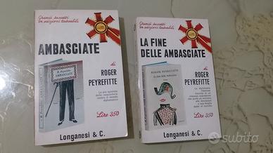 2 libri AMBASCIATE e LA FINE DELLE AMBASCIATE '60