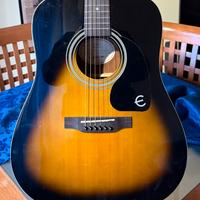 Chitarra acustica Epiphone come nuova