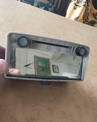 RADIO SPECCHIO VOXSON EPOCA FIAT 500 600 MONO
